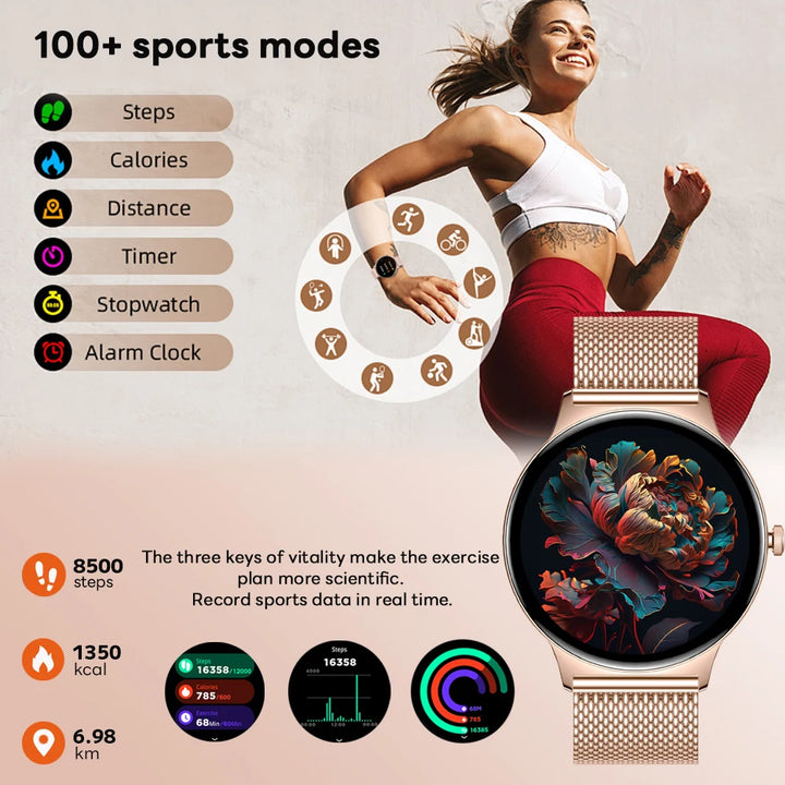 Glamora™ – Women’s Ultra Thin Smartwatch