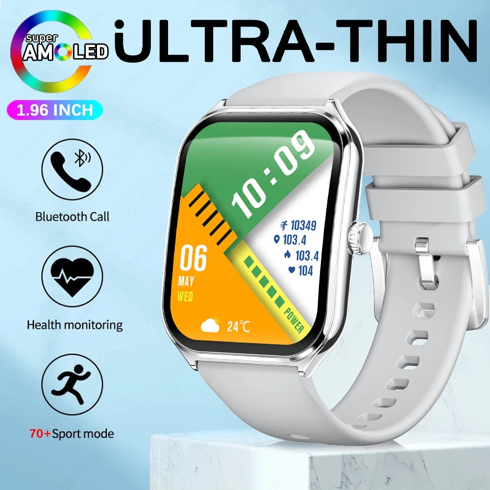 AURAS™ UltraThin Pro 2025 AMOLED Smartwatch