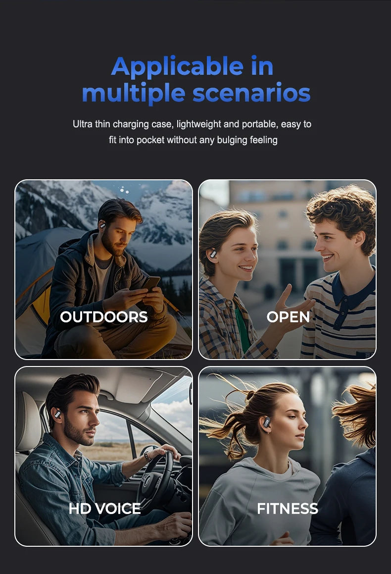 ERAZER SpeakPro™ XF32 – Smart AI Translator Earbuds for Global Communication