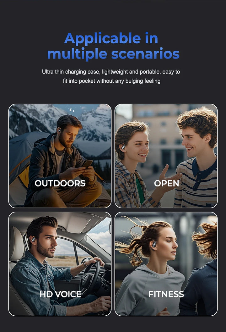 ERAZER SpeakPro™ XF32 – Smart AI Translator Earbuds for Global Communication