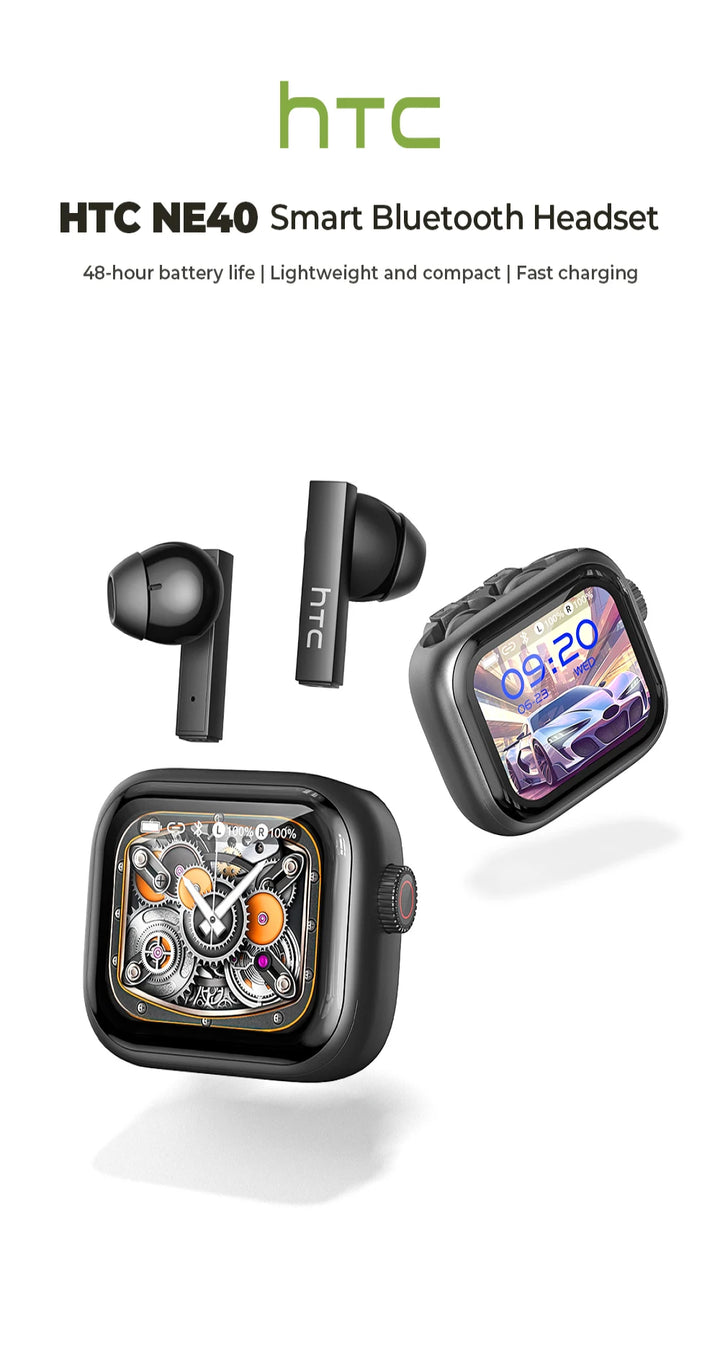 HTC NE40 Pro TranslateBuds™ – AI-Powered Ultra HD Earphones