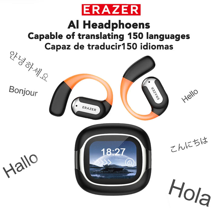ERAZER SpeakPro™ XF32 – Smart AI Translator Earbuds for Global Communication