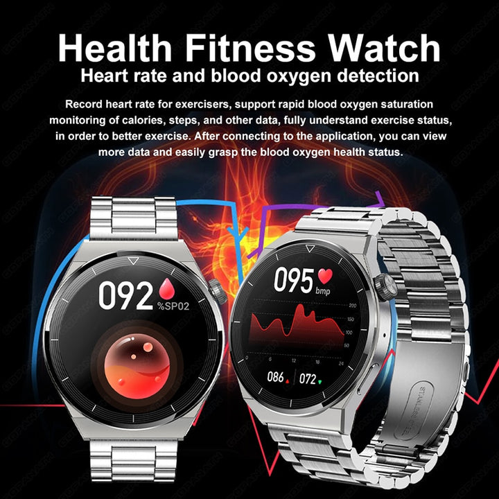 GT3 Pro Smart Watch -- Men NFC Waterproof Sport Fitness Tracker