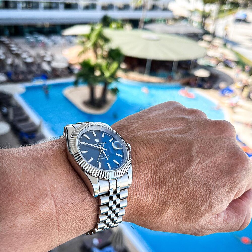 Relógio mecânico de luxo PAGANI PD-1645