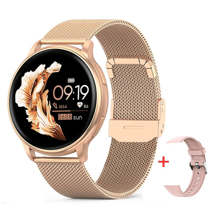 Lady Smart Watch Custom Dial Fitness Tracker Heart Rate For Android IOS