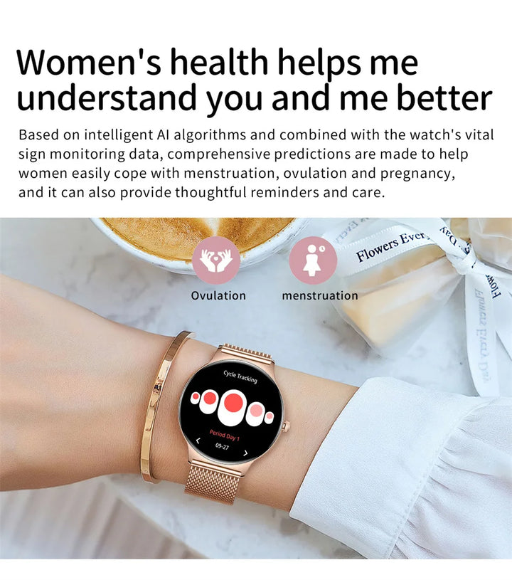 Glamora™ – Women’s Ultra Thin Smartwatch
