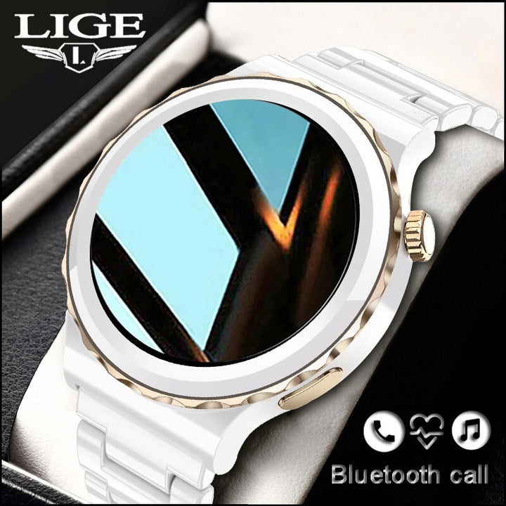 Lady E23 White Luxury Smart Watch