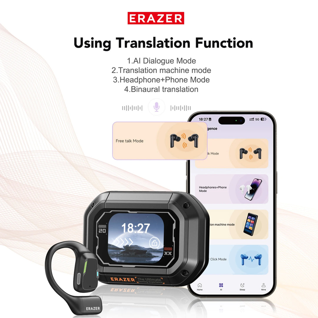 TalkPro XP6™ – Real-Time AI Translation Earbuds