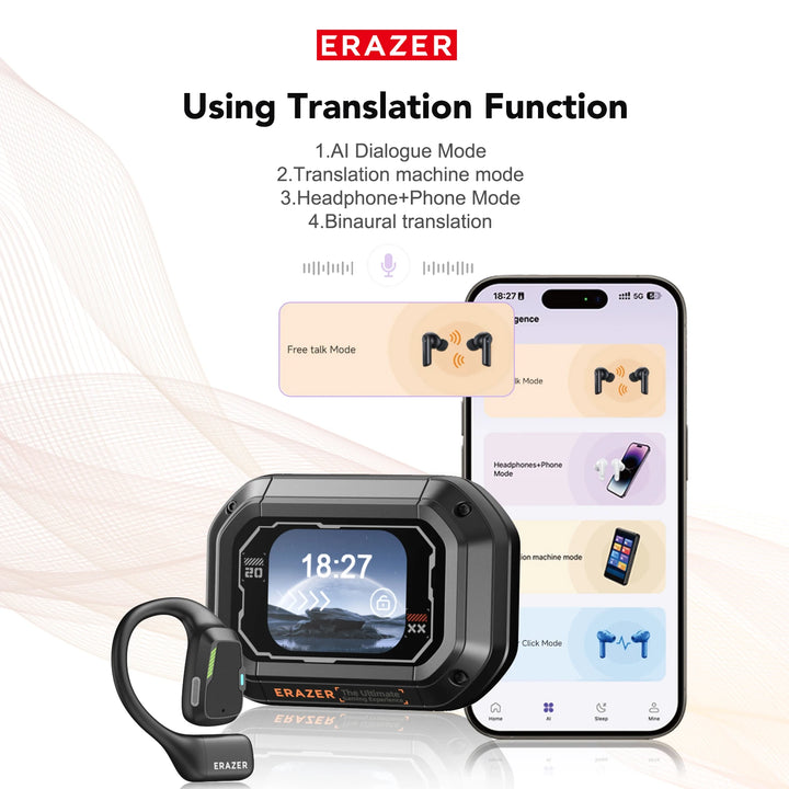 TalkPro XP6™ – Real-Time AI Translation Earbuds