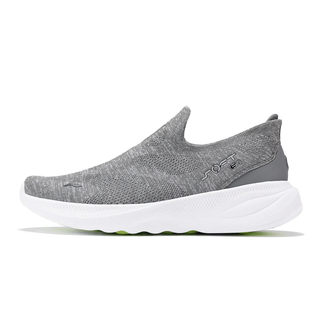 Li-Ning Men's SOFT GO 2 KNIT Slip-on Casual Walking Shoes Cushion Comfy Stable LiNing Mesh Jogging Daily Sports Sneakers AGLV017