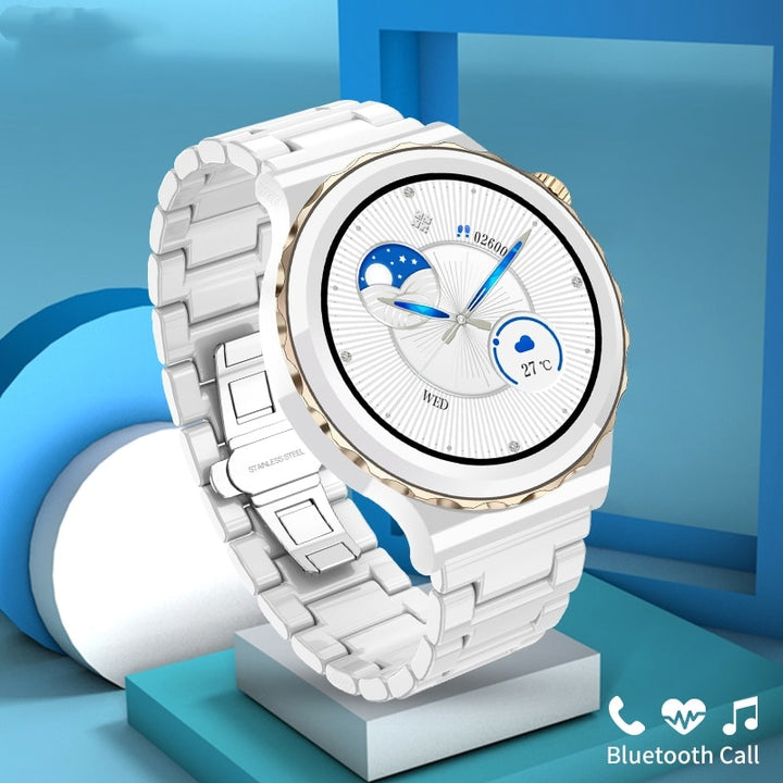 Lady E23 White Luxury Smart Watch