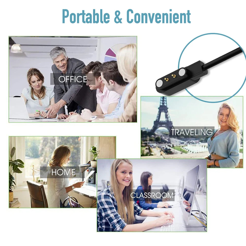 Magnetic USB Fast Charging Cable for Smartwatches