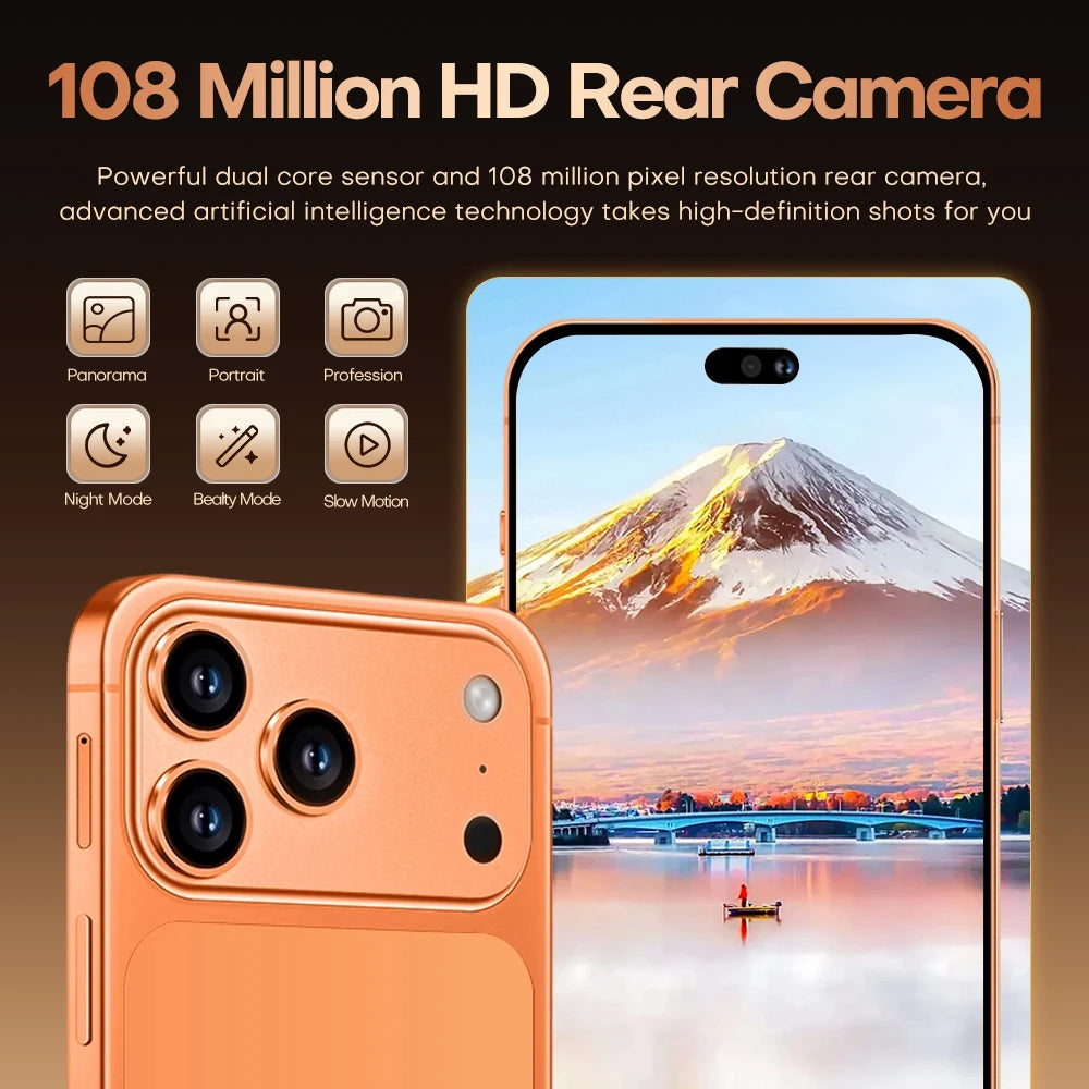 i17 Pro Max® 2025 Best FlagShip Smart phone with Interactive Smart Island