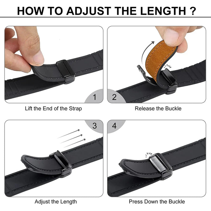 Prestige Leather Bracelet for Apple Watch Ultra & Series®