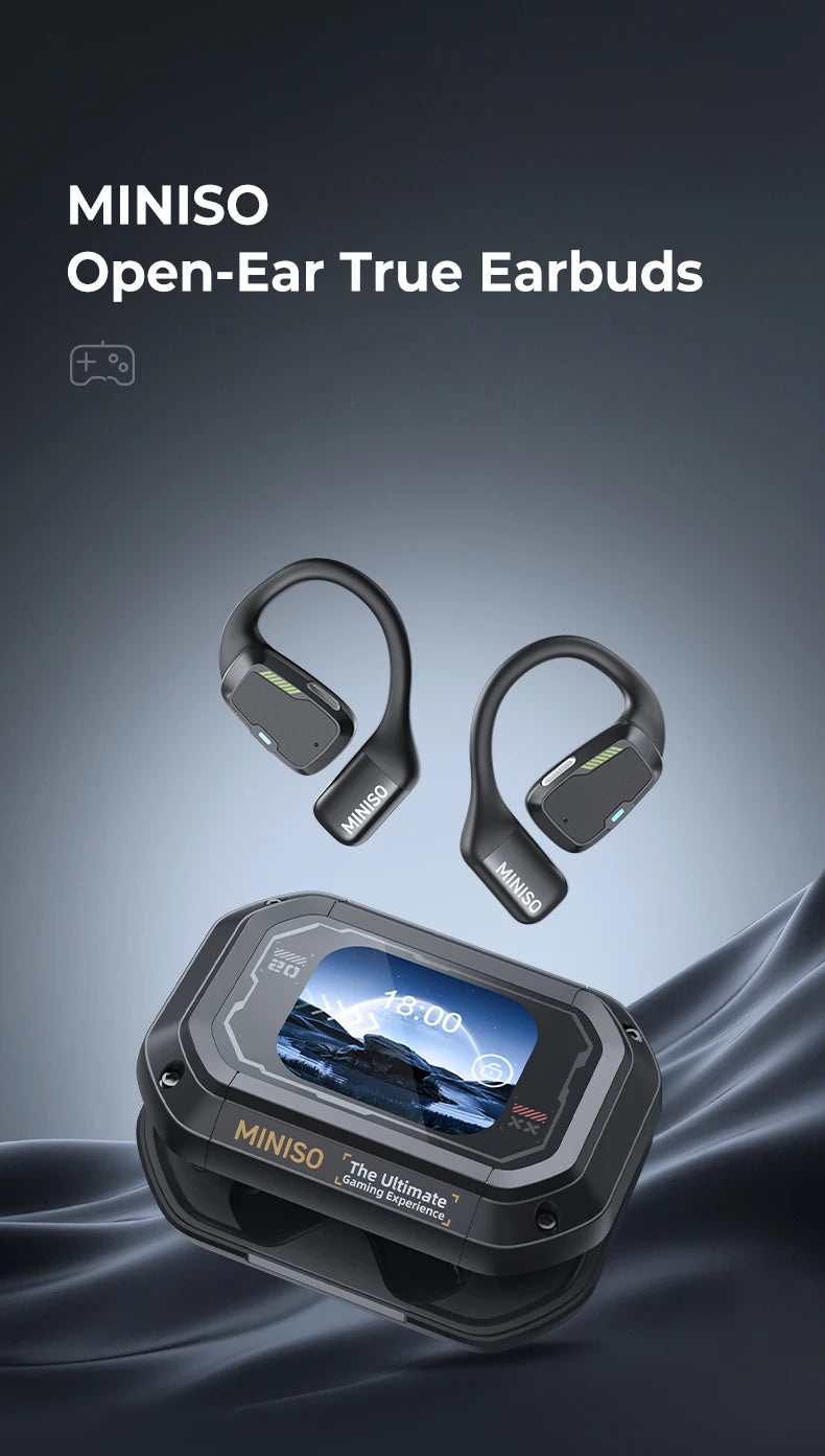 MINISO SmartTalk™  - Real-Time AI Translation Earbuds- 2025 Best Seller