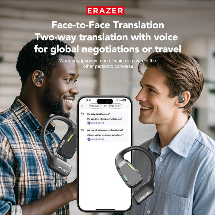 TalkPro XP6™ – Real-Time AI Translation Earbuds