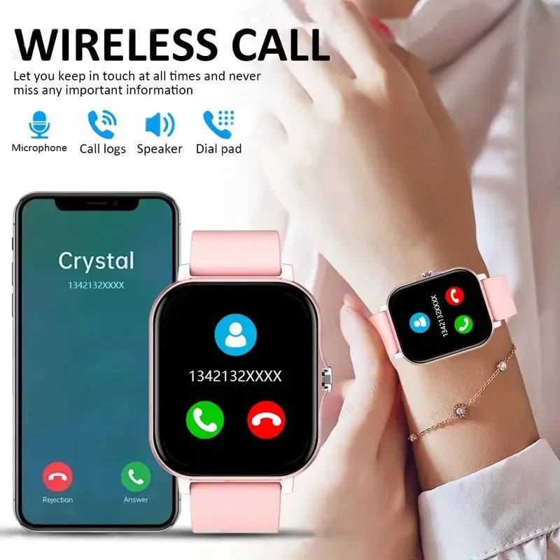 KESHUYOU AuraFit™ – Advanced Wellness & Communication Smartwatch