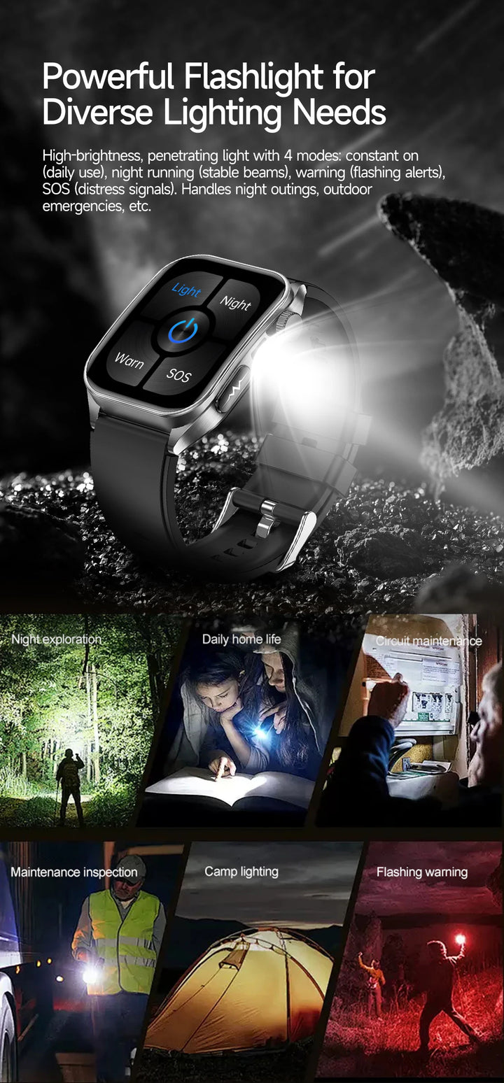 VitalScan Blood Glucose Pro® – Best 2026 Laser Health Monitoring Smart Watch - With Japan Laser Treatment Therapy Preventing the Three high Health Risks