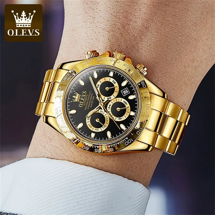 OLEVS 6638 Prestige Mechanical Automatic – Men’s Luxury Timepiece