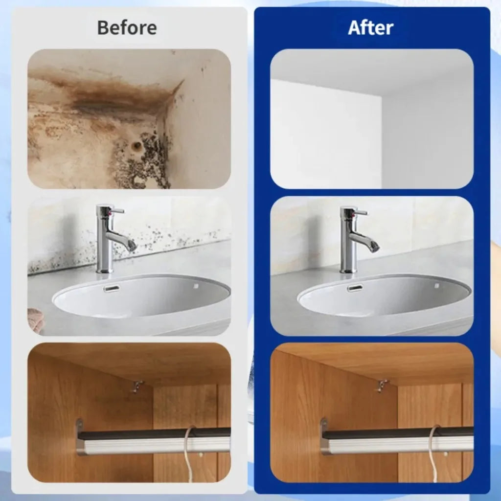 MoldGuard™ Antibacterial Mold Remover Spray – Powerful Mildew & Stain Cleaner