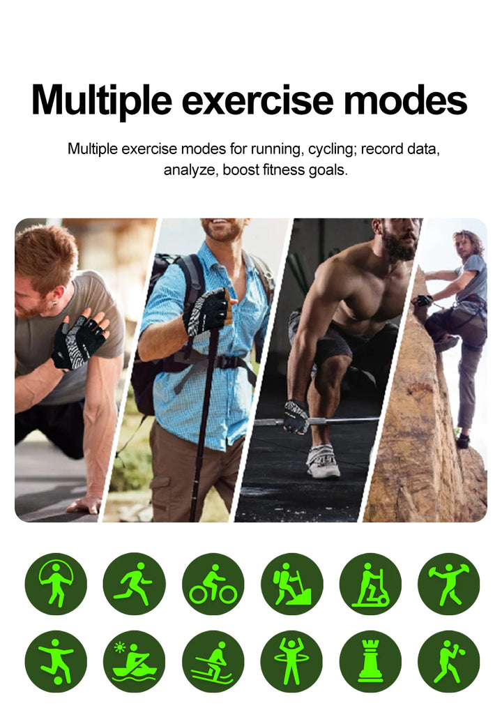 2025 New AI Intelligent ECG Health Smartwatches Men Blood Lipids Uric Acid Heart Rate 2.5D Dynamic UI Bluetooth Call Smart Watch