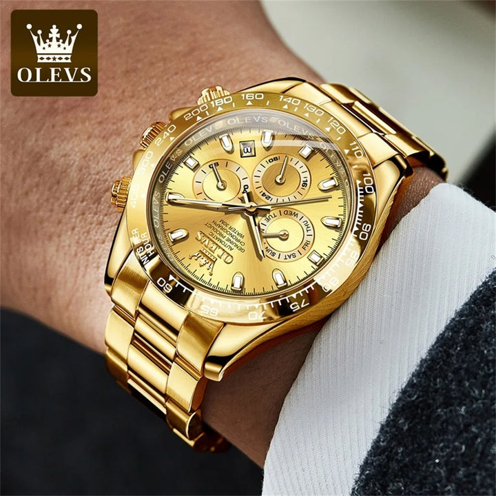 OLEVS 6638 Prestige Mechanical Automatic – Men’s Luxury Timepiece