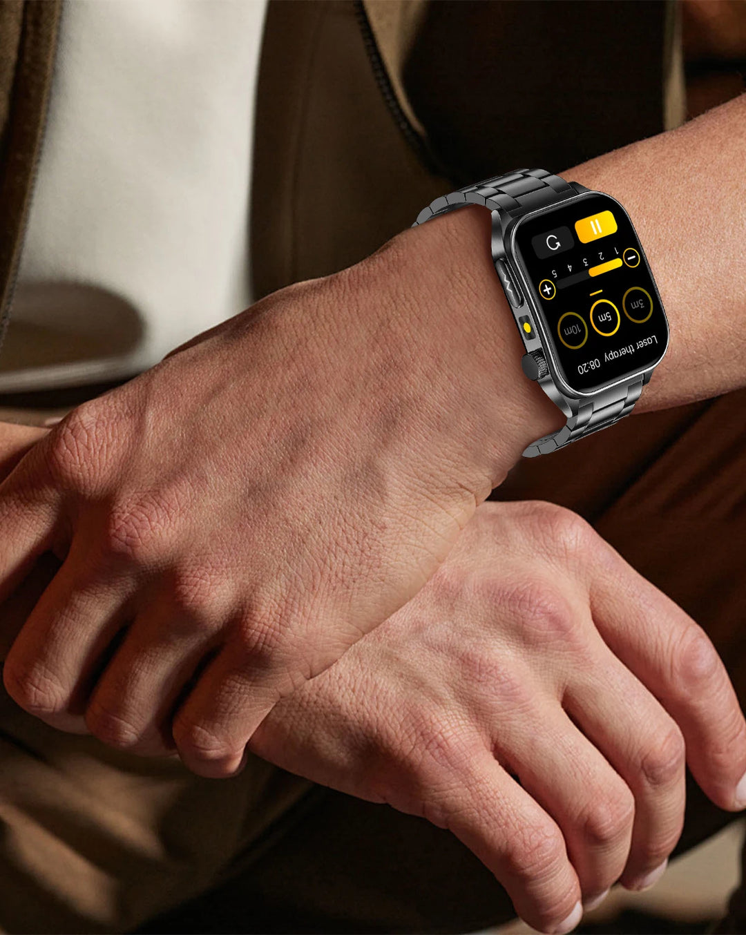 VitalScan Blood Glucose Pro® – Best 2026 Laser Health Monitoring Smart Watch - With Japan Laser Treatment Therapy Preventing the Three high Health Risks