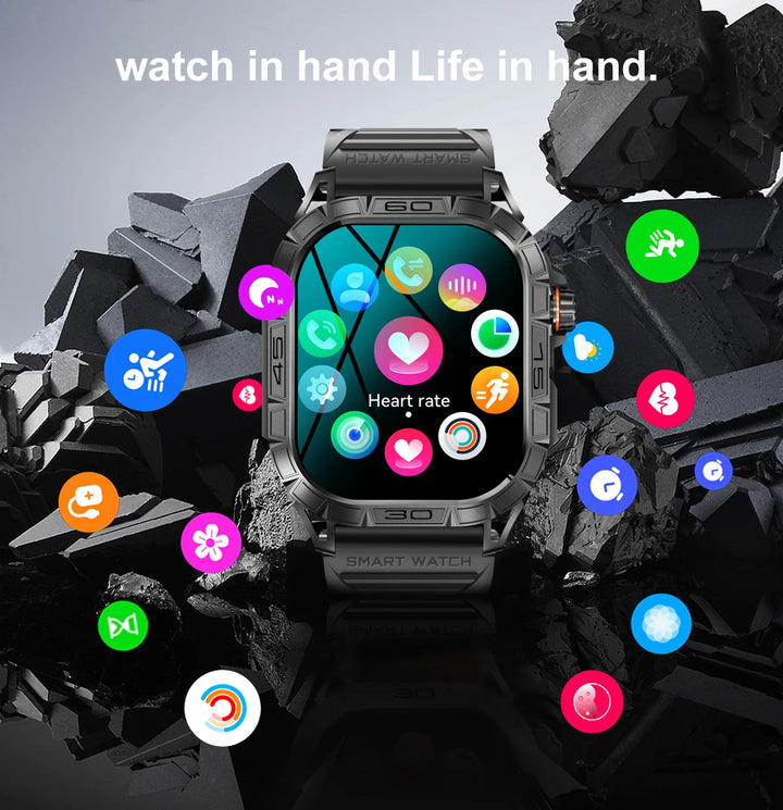 EIGIIS K63 Active®– Smartwatch with IP68 Waterproof