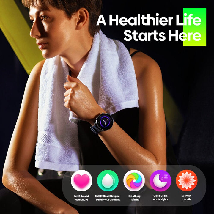 Zeblaze Btalk 2 Lite - Monitor de saúde 24H 100 modos de treino para homens