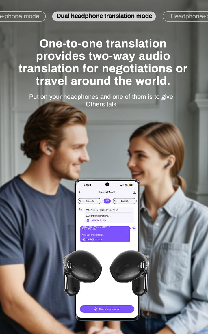 HTC NE20 SmartVoice™ – AI Translator & Sport Earbuds