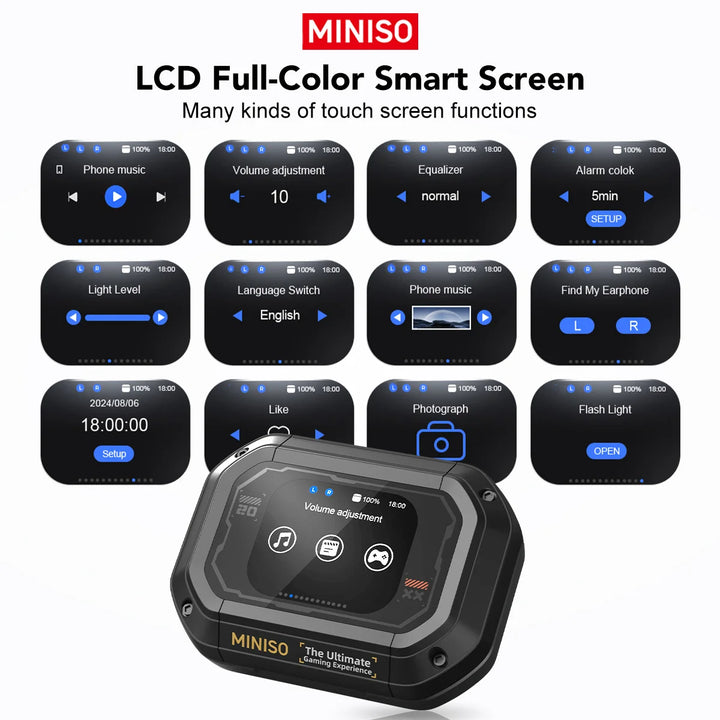 MINISO SmartTalk™  - Real-Time AI Translation Earbuds- 2025 Best Seller
