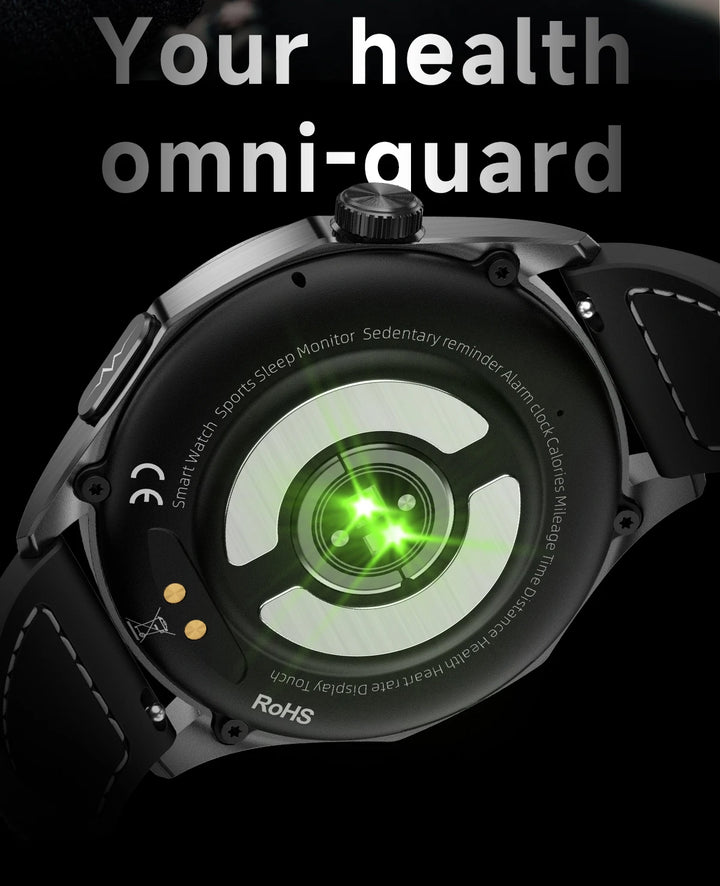 Ultra AI health watch gen 4- 1.43 inch Amoled HD Large Screen ECG Measurement Health Monitor BT Call Sport Fitness Tracker Smartwatch