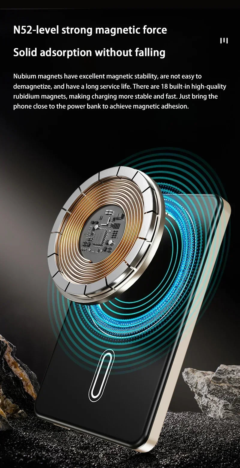 Xiaomi MagCharge® 500K – 25W Magnetic Wireless Power Bank