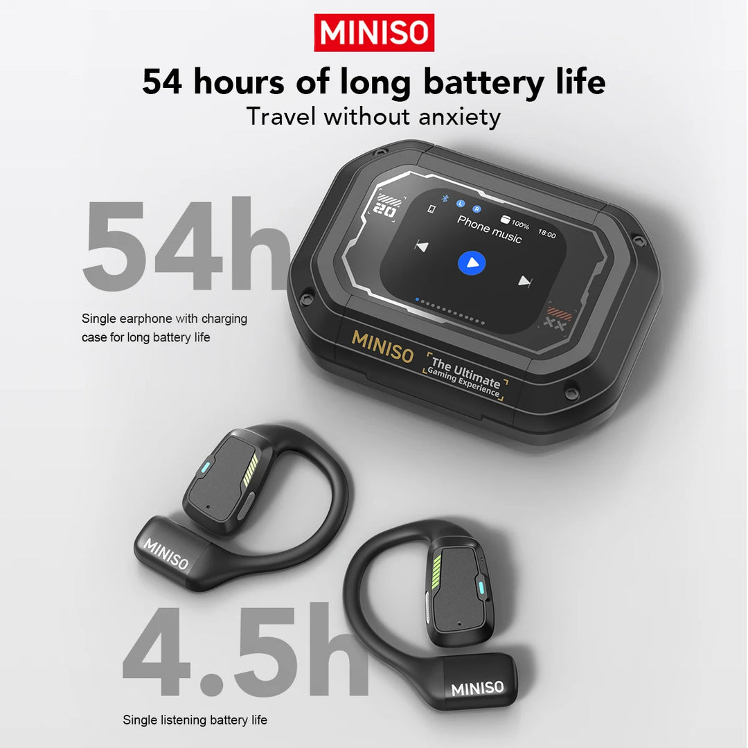 MINISO SmartTalk™  - Real-Time AI Translation Earbuds- 2025 Best Seller