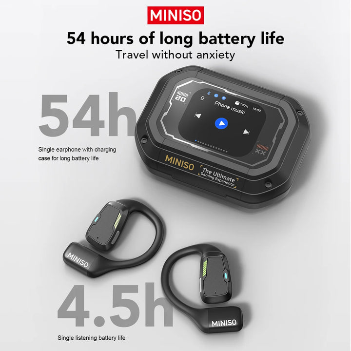 MINISO SmartTalk™  - Real-Time AI Translation Earbuds- 2025 Best Seller