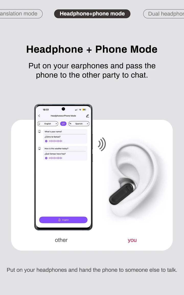 HTC NE20 SmartVoice™ – AI Translator & Sport Earbuds