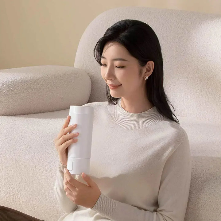 350ML Xiaomi Mijia Smart Travel Kettle – 2-Temp LED Thermos, 316L Stainless Steel, Portable Heating Cup