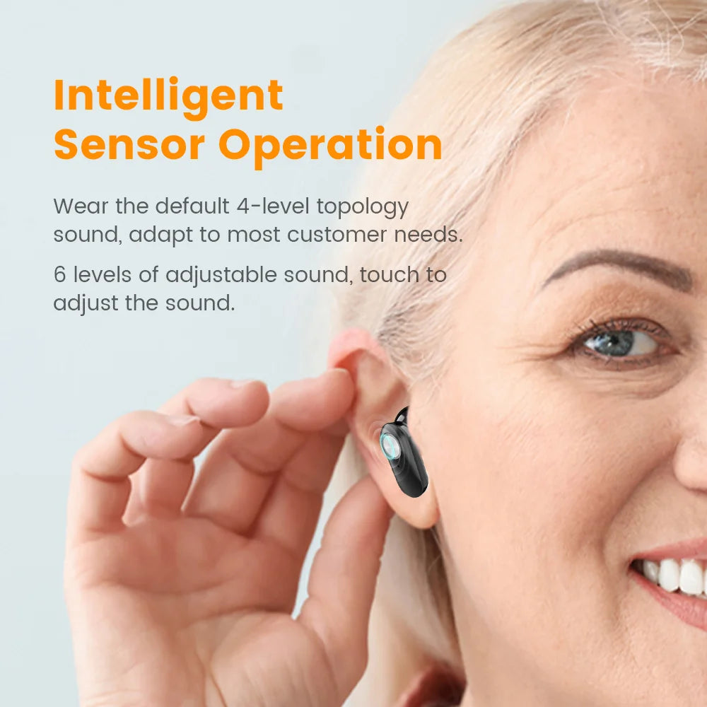 HearClear™ MiniPro – Invisible Rechargeable Hearing Aid for Seniors