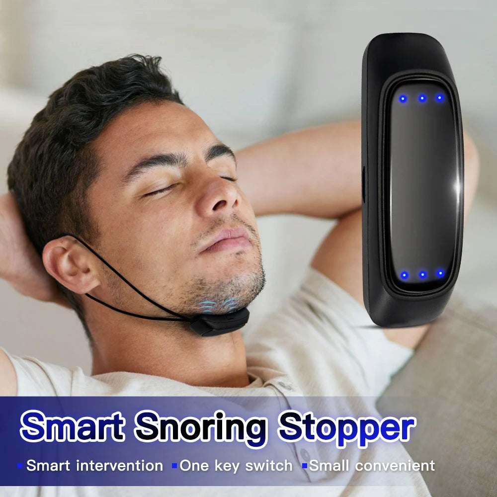 AI Calm Breath Pro® – Smart Anti-Snoring Device – Comfortable, Portable Sleep Aid