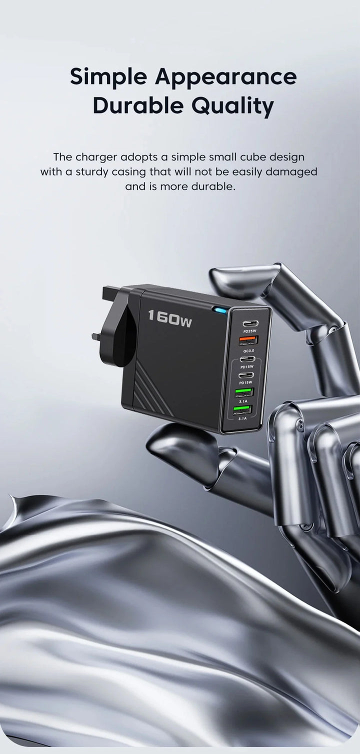 Maerknon Fast Charging USB-C PD Wall Charger – Universal Phone Adapter