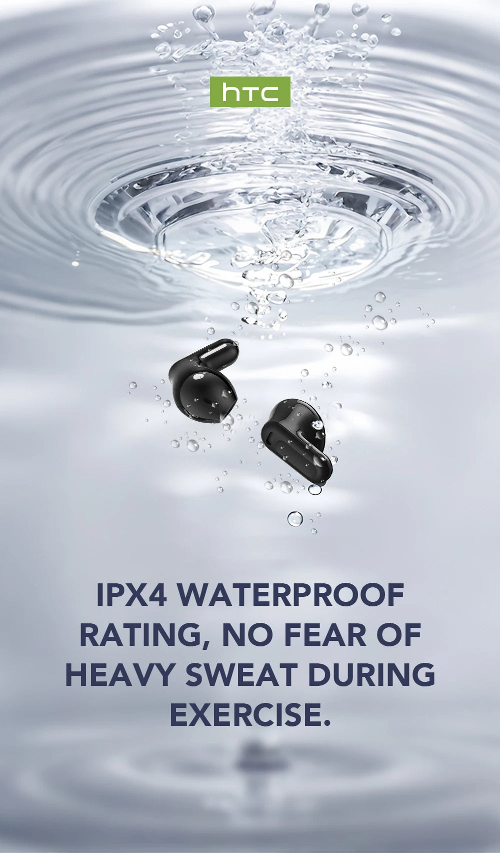 HTC NE20 SmartVoice™ – AI Translator & Sport Earbuds