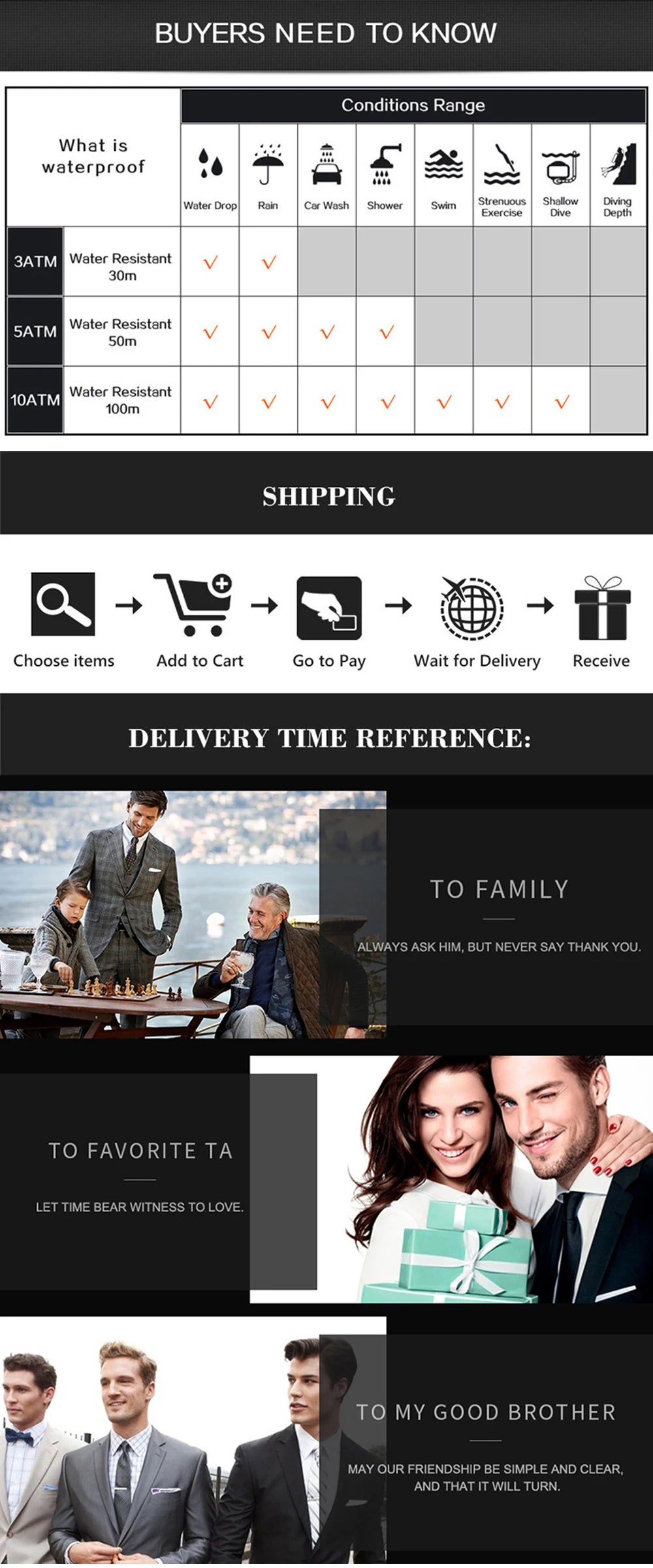 POEDAGAR Titan Commander® – Swiss Luminous Luxury Quartz Men’s Watch