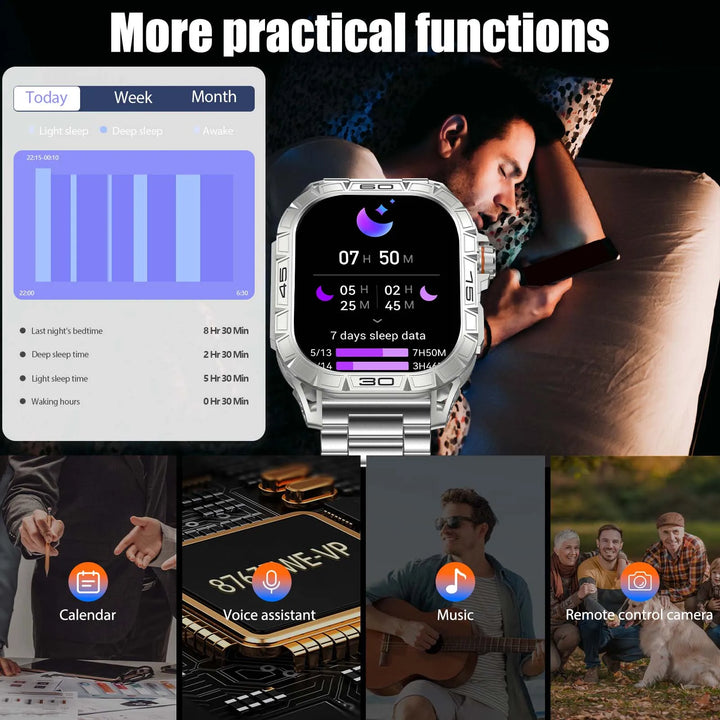 EIGIIS K63 Active®– Smartwatch with IP68 Waterproof