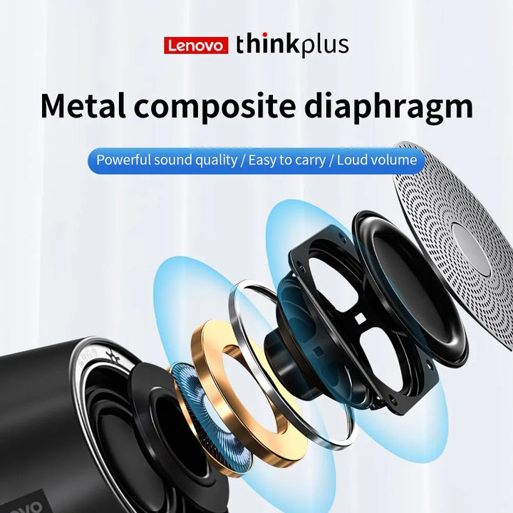 Alto-falantes Bluetooth Lenovo K3 Pro - Alto-falante sem fio portátil para exterior