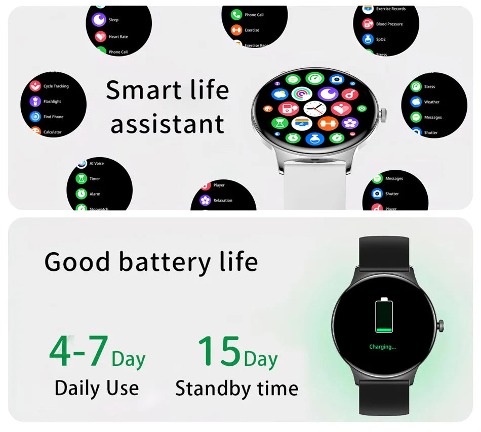 Glamora™ – Women’s Ultra Thin Smartwatch