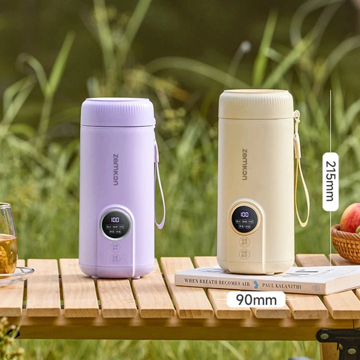 550ML Electric Kettle Travel Heating Cup Multifunctional Boiled Water Pot Smart Teapot Adjustable Temperature Kettles 220V