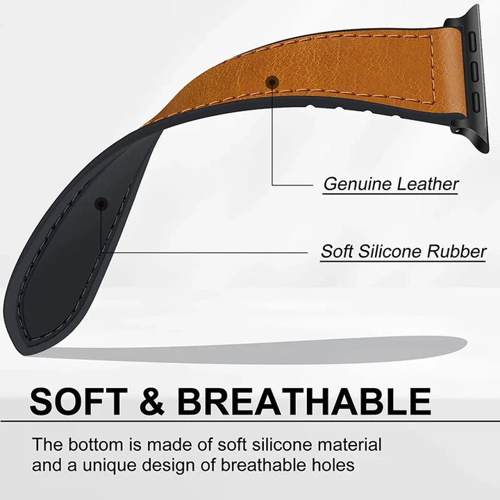 Prestige Leather Bracelet for Apple Watch Ultra & Series®