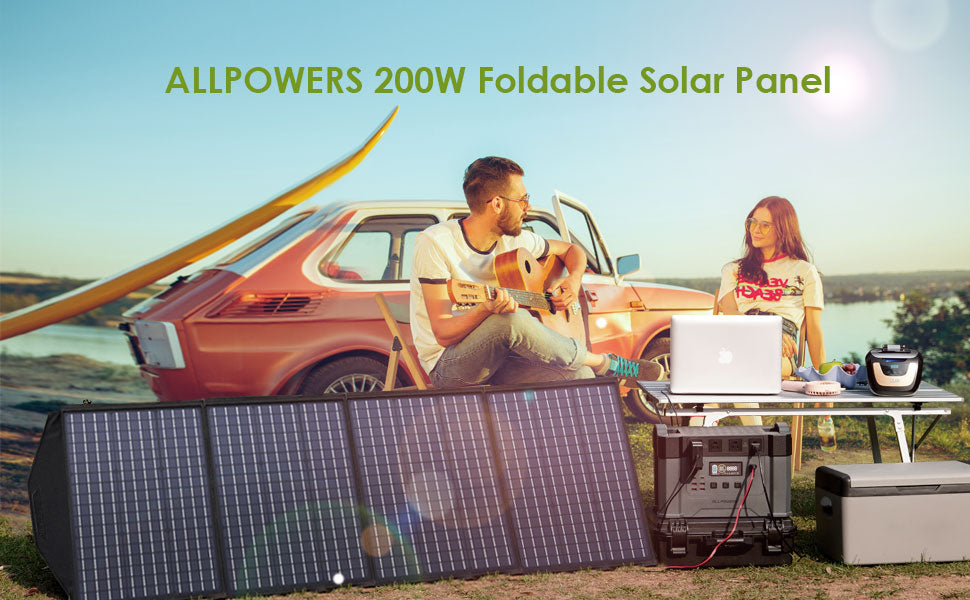 ALLPOWERS R600 Solar Generator ®– 600W 299Wh LiFePO4 Portable Power Station