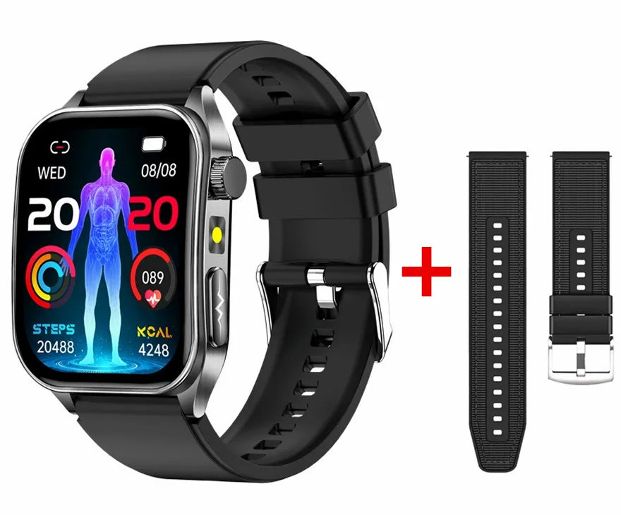 VitalScan Blood Glucose Pro® – Best 2026 Laser Health Monitoring Smart Watch - With Japan Laser Treatment Therapy Preventing the Three high Health Risks