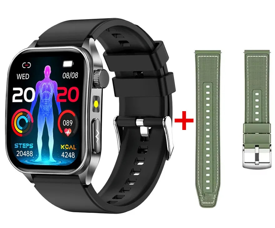 VitalScan Blood Glucose Pro® – Best 2026 Laser Health Monitoring Smart Watch - With Japan Laser Treatment Therapy Preventing the Three high Health Risks